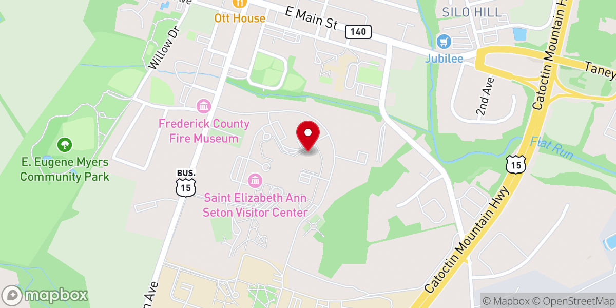 Map showing location of Rother House