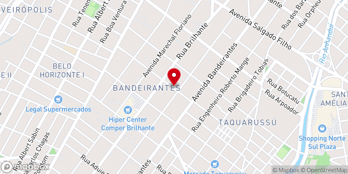 Map showing location of Igreja Plenitude Da Fé