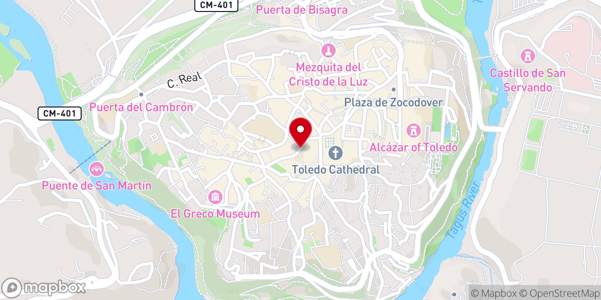 Map showing location of Capilla Arzobispal de la Inmaculada Concepción