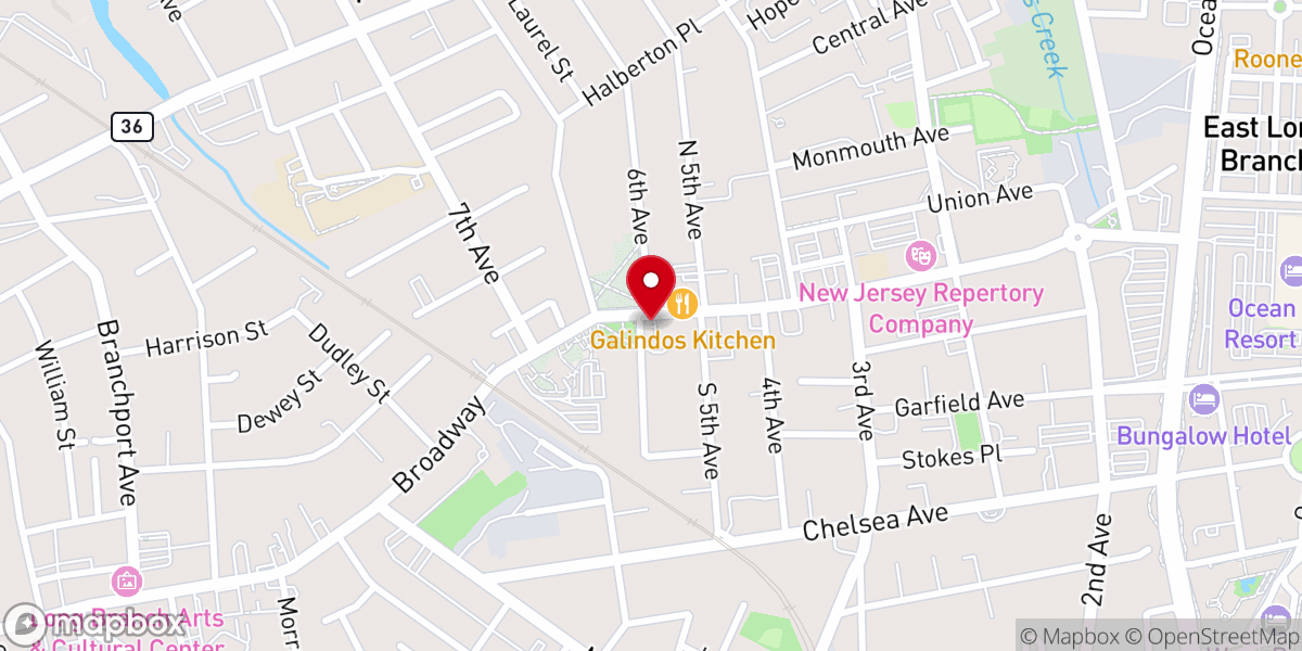 Map showing location of St. James Episcopal Church