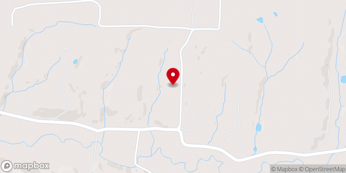 Map showing location of Freedom Freewill Baptist Church
