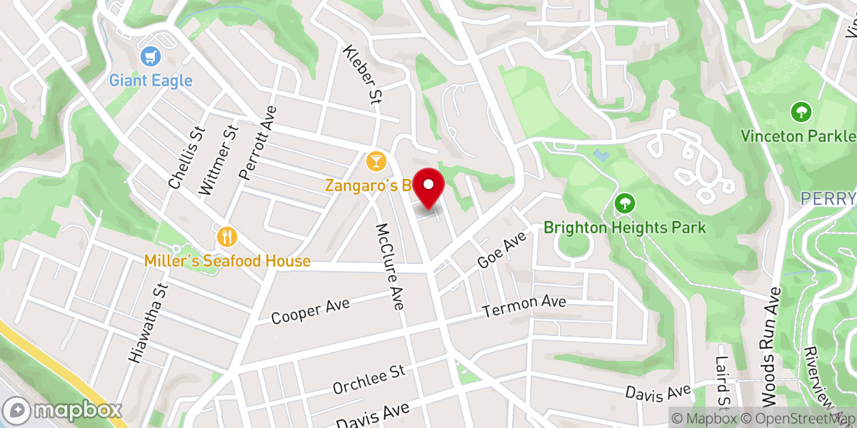 Map showing location of St Cyril of Alexandria Church - Christ Our Savior Parish