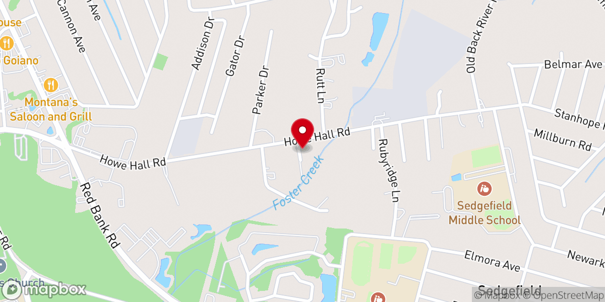 Map showing location of Shepherd's House Outreach Ministry
