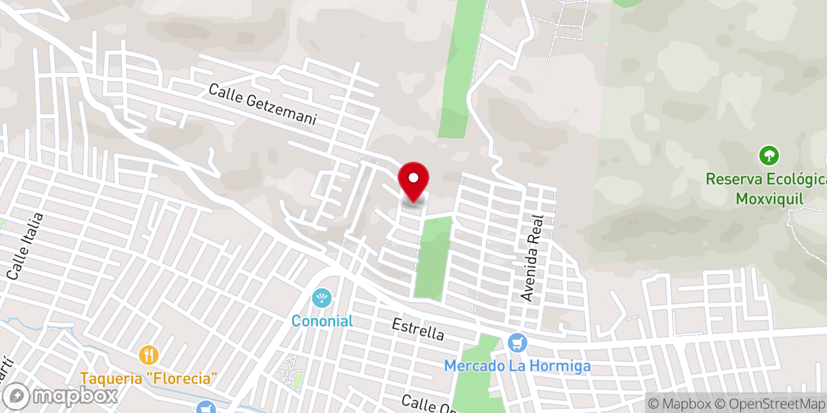 Map showing location of Calle General Nicolas Vasques #5