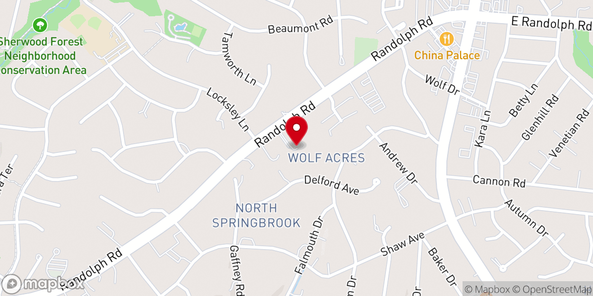Map showing location of Iglesia Alfa Y Omega Principio Y Fin Inc