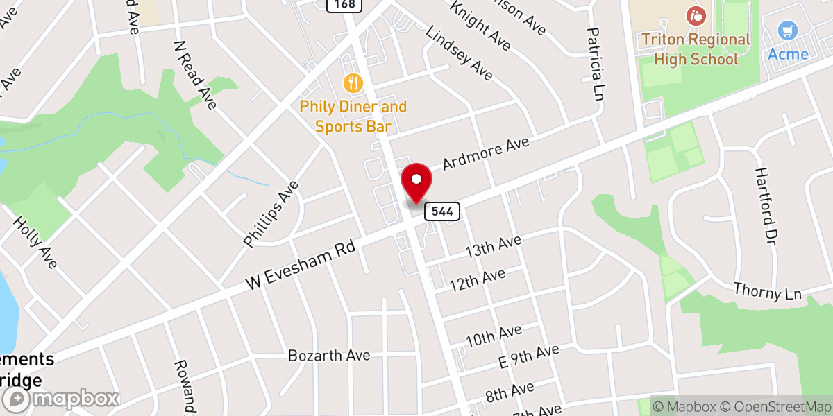 Map showing location of Saint Teresa Of The Infant Jesus Roman Catholic Church