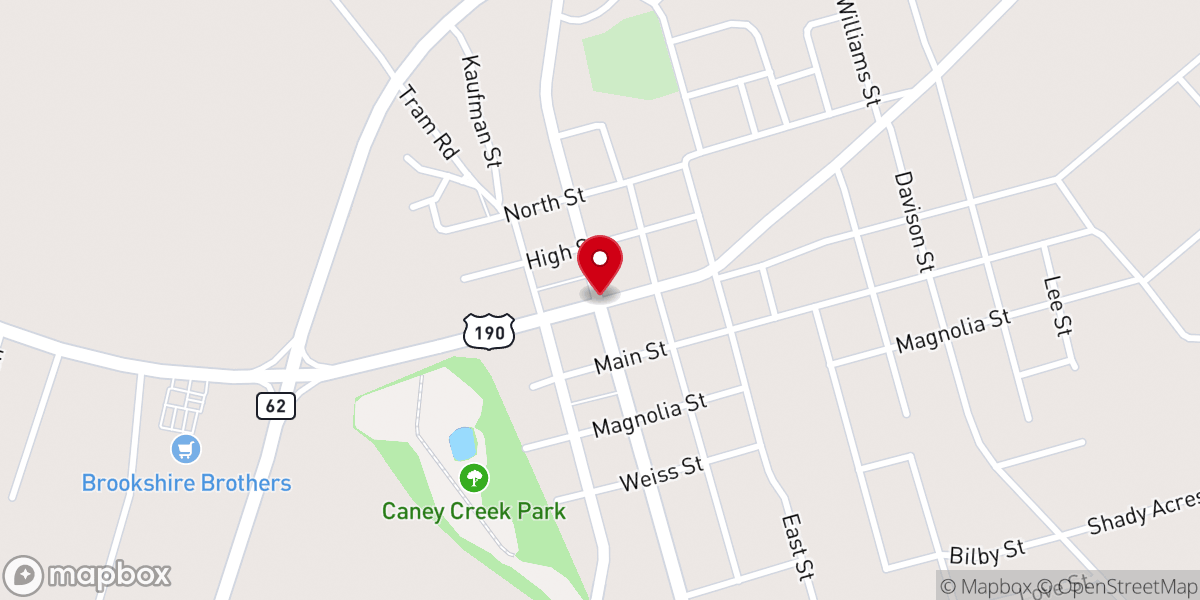 Map showing location of West Bethlehem Church