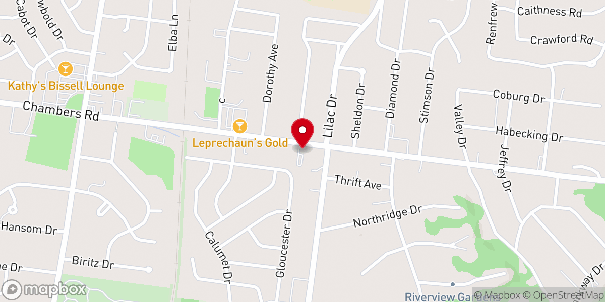 Map showing location of Pavilion Of Praise Christian