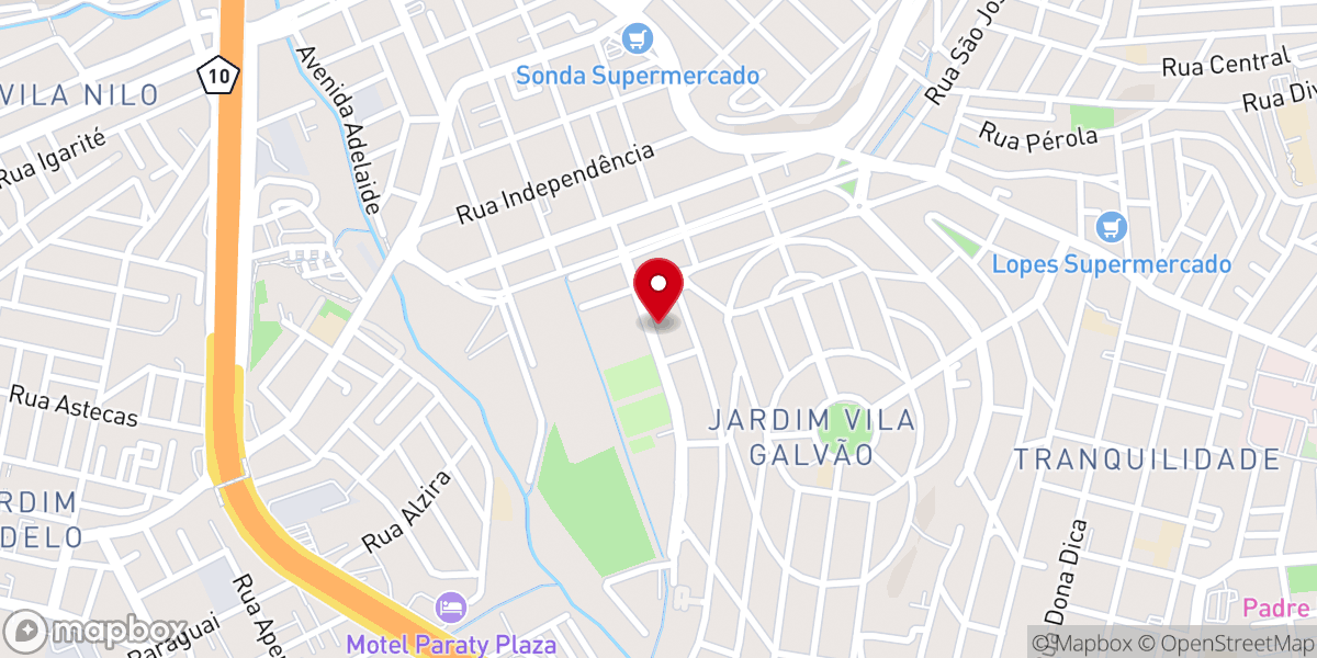 Map showing location of Igreja Evangélica Pentecostal Unidos em Cristo
