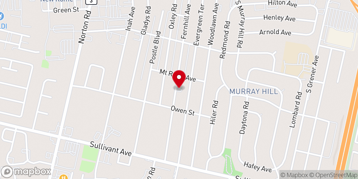 Map showing location of Church Fernhill Full Gospel