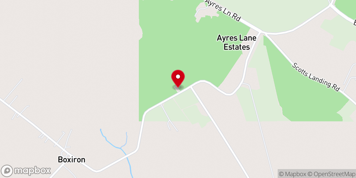 Map showing location of St Matthew's United Methodist