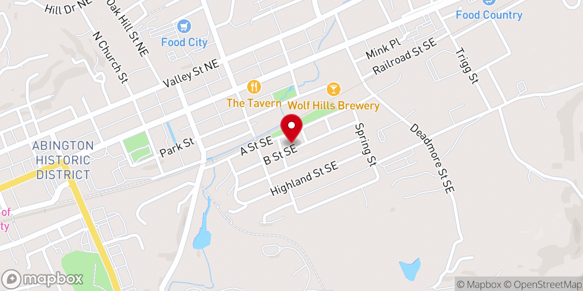 Map showing location of Church of the Almighty Mex