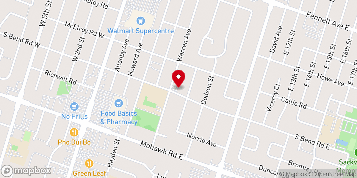 Map showing location of Living Word Ministries