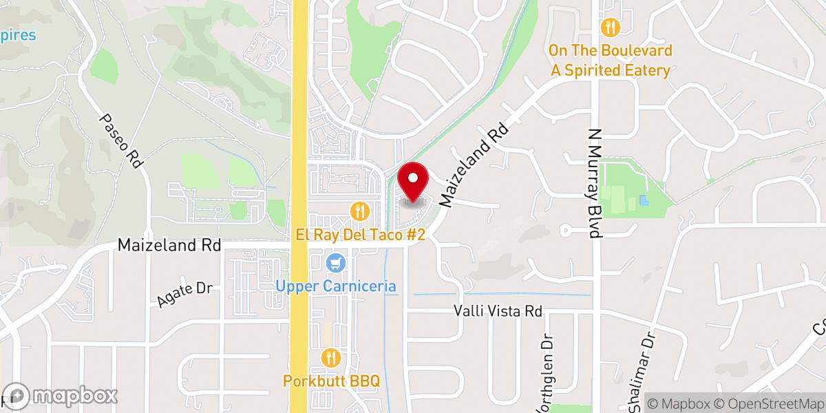 Map showing location of Radiant Church - Central Campus
