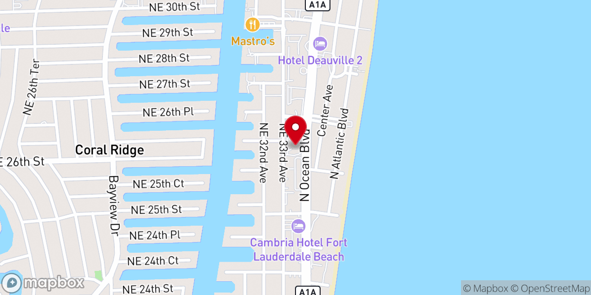 Map showing location of St Pius X Catholic Church