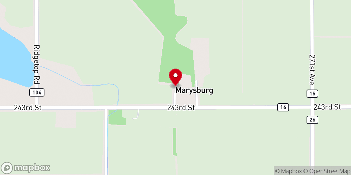 Map showing location of Immaculate Conception Catholic Church