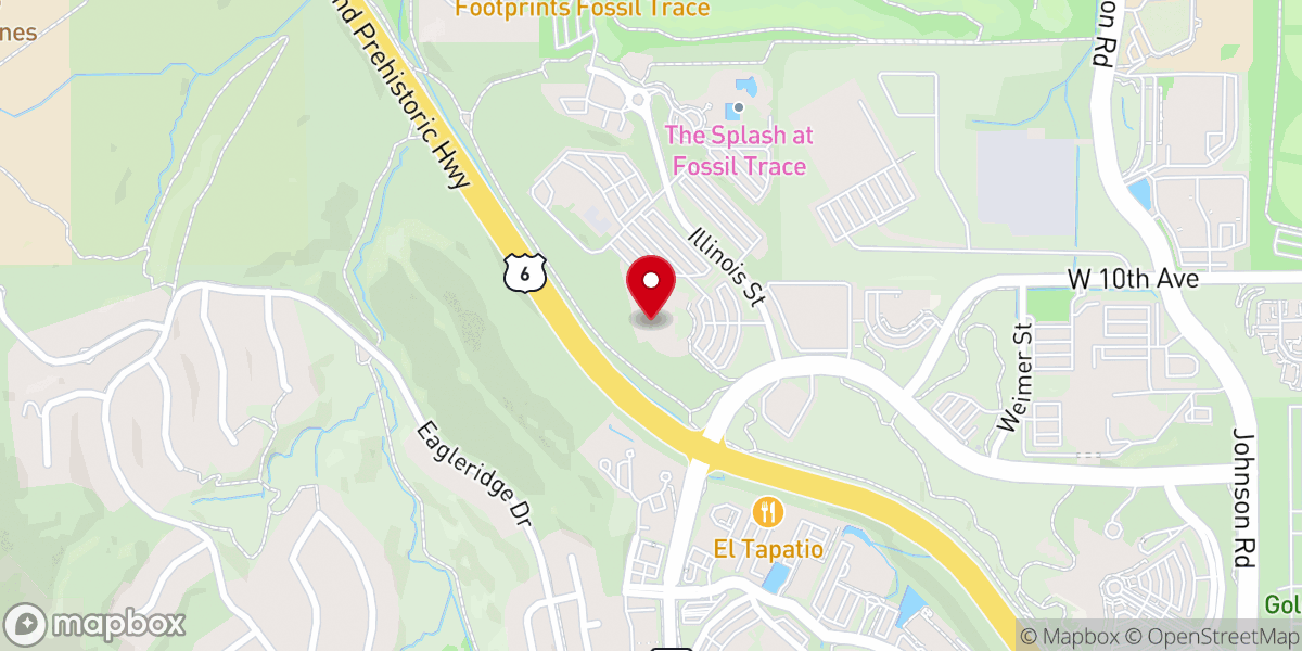 Map showing location of Jefferson County Human Services