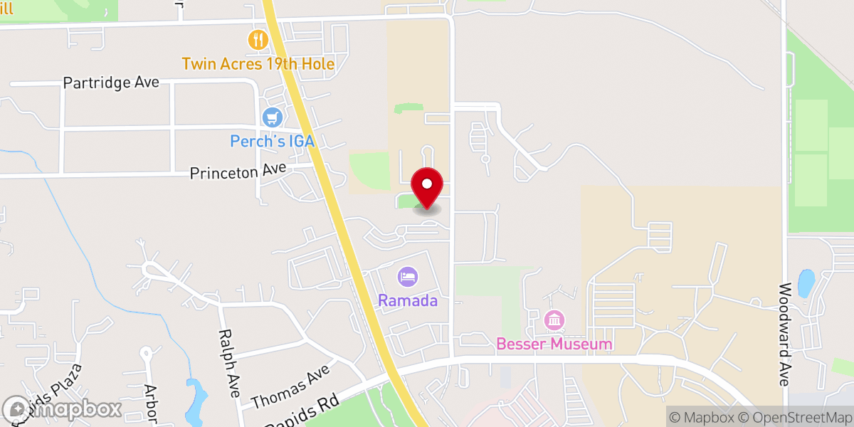 Map showing location of Immanuel Lutheran School