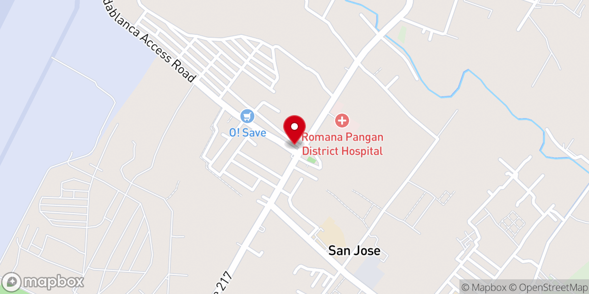 Map showing location of Parish of the Divine Mercy Church - San Jose, Floridablanca, Pampanga (Archdiocese of San Fernando)