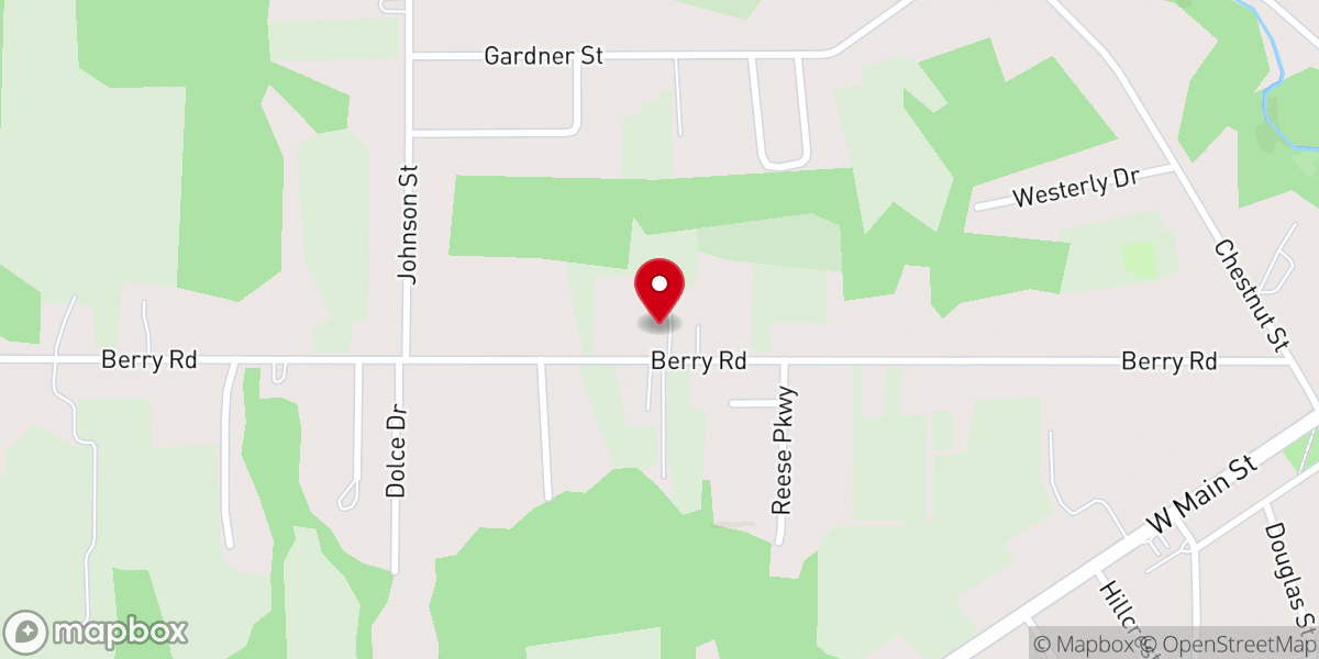 Map showing location of Christ Community Church