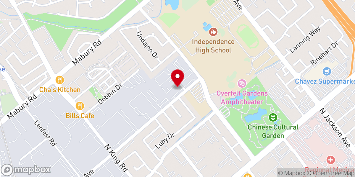 Map showing location of Divine Love Christian Fellowship