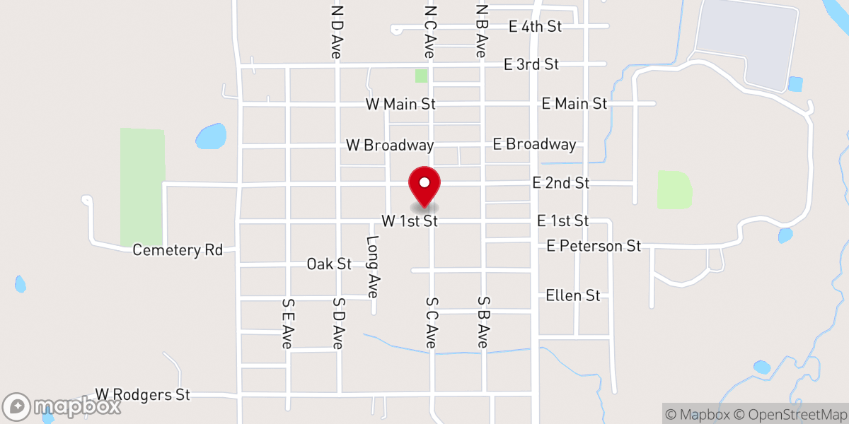 Map showing location of Shiloh Ministries
