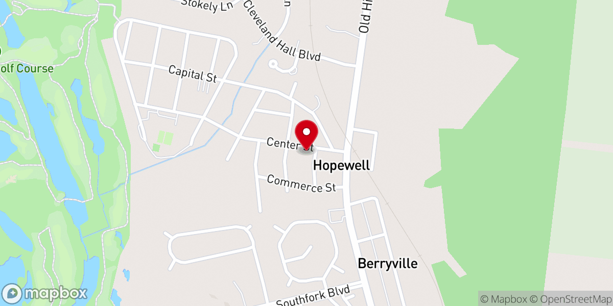Map showing location of Aspen Tree Ministries