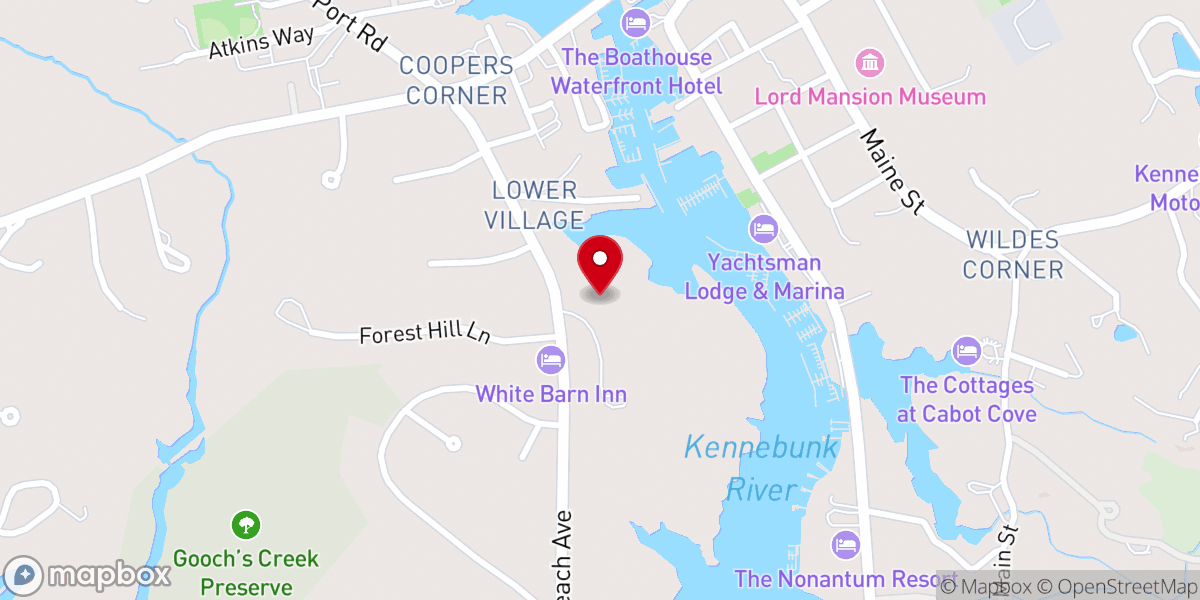 Map showing location of Franciscan Guest House