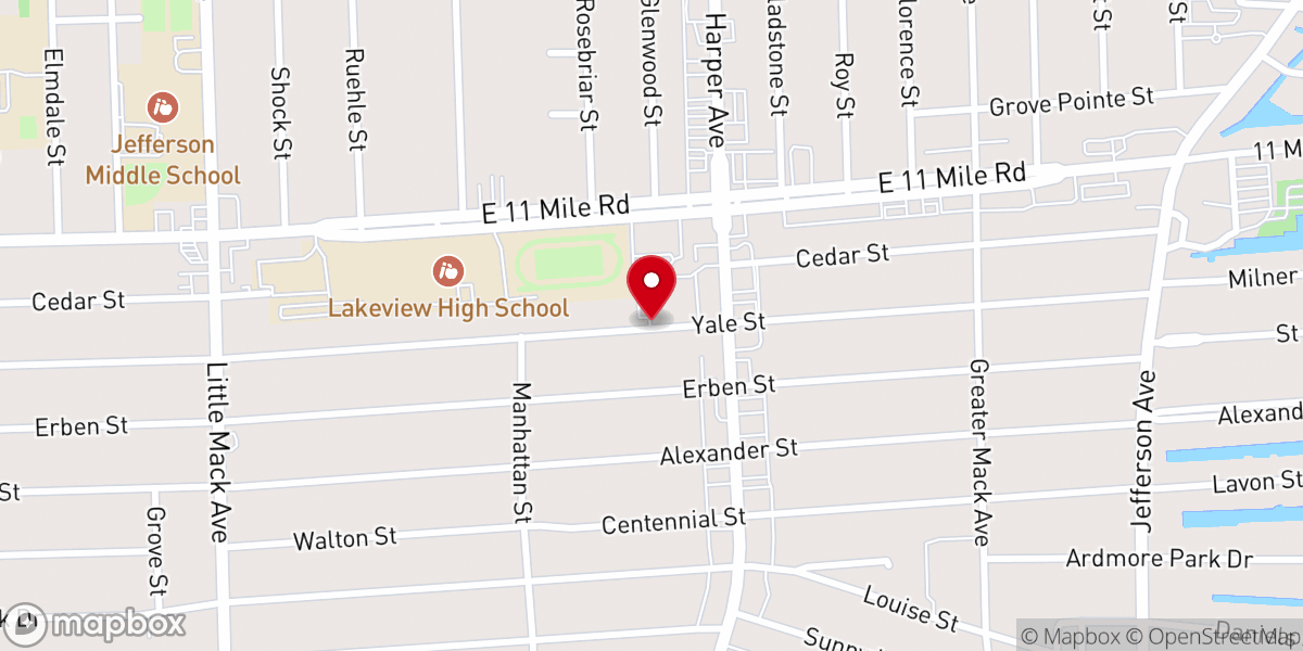 Map showing location of Faith Community Church North