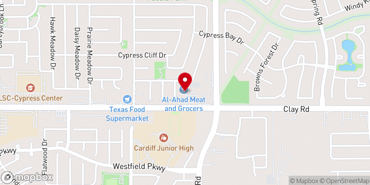 Map showing location of Comunidad De Gracia Katy