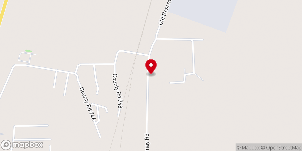 Map showing location of Greater Pinevalley Baptist Church