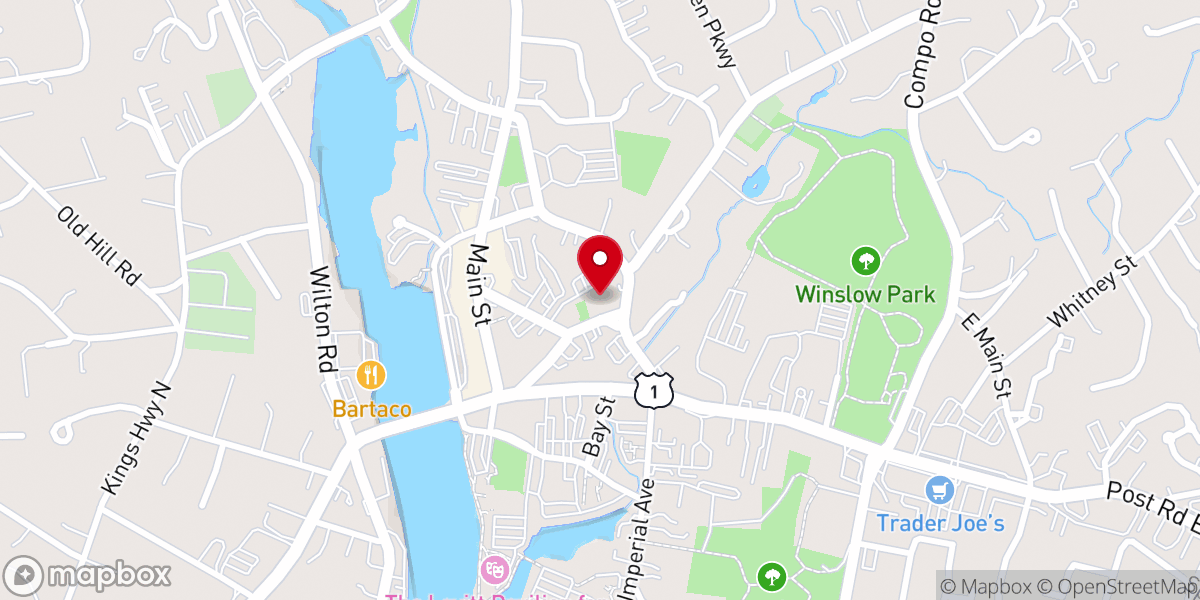 Map showing location of Christ & Holy Trinity Episcopal Church