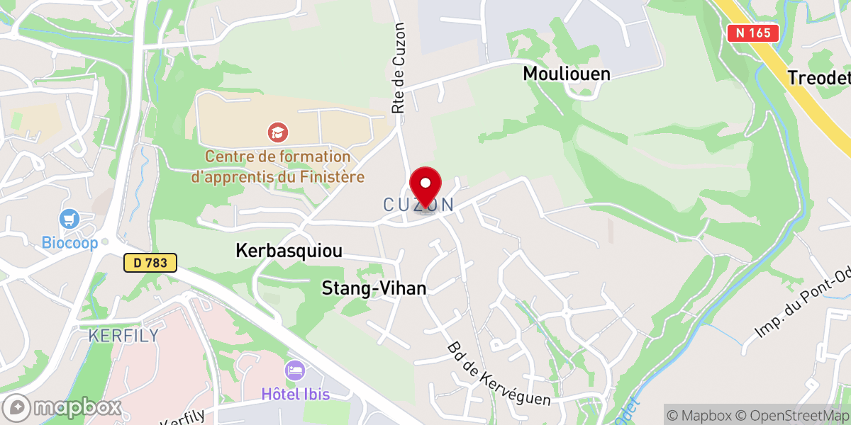 Map showing location of Chapelle Saint-Pierre