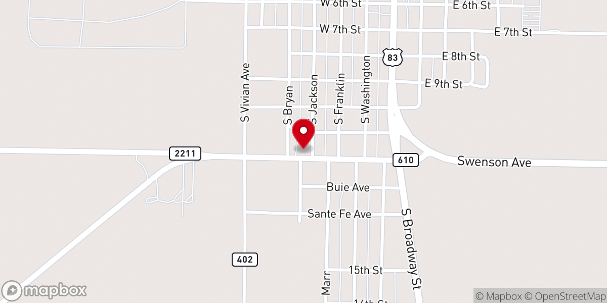 Map showing location of Saint Mary Catholic Church