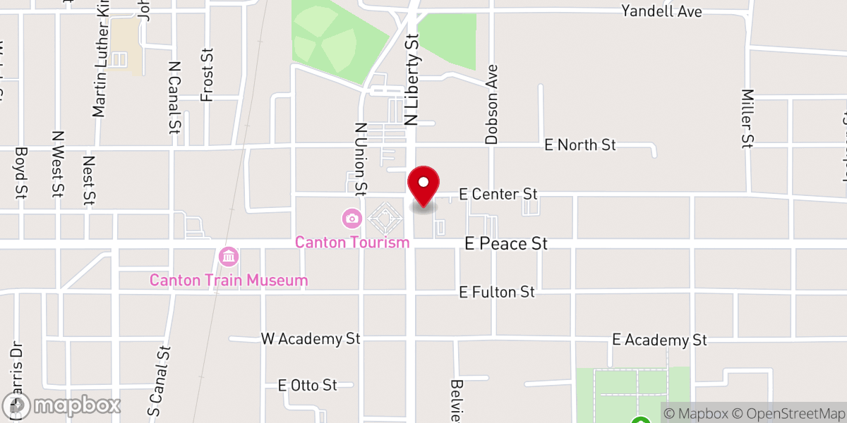 Map showing location of Sterling Hall Events