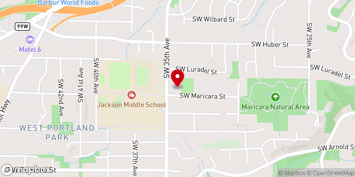 Map showing location of Antioch Christian Fellowship