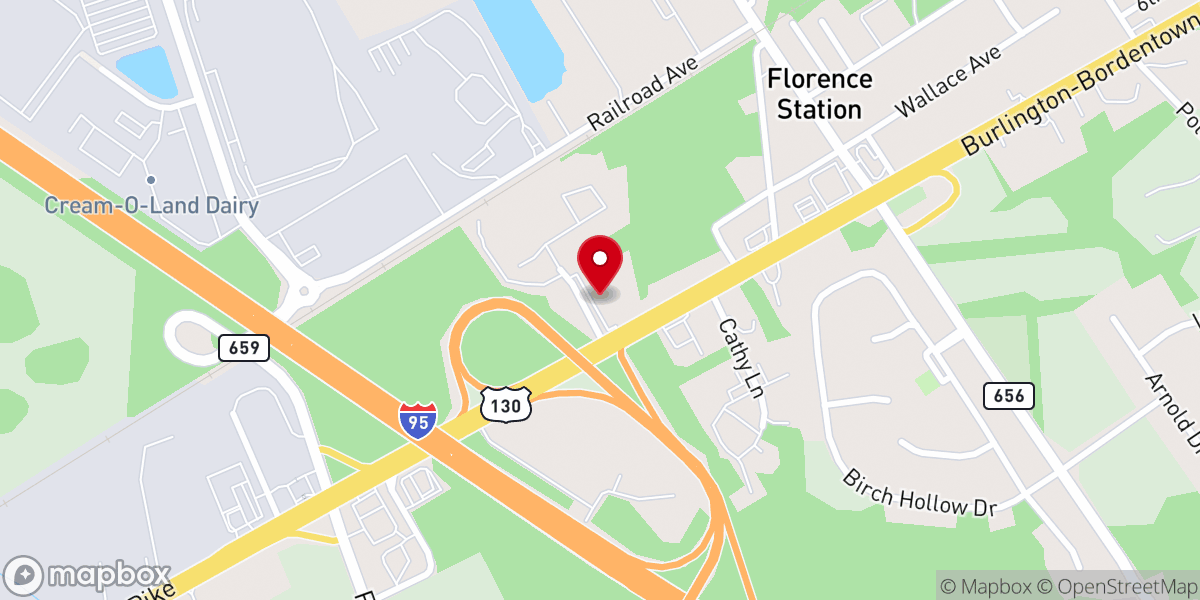 Map showing location of Breakthrough Worship Center