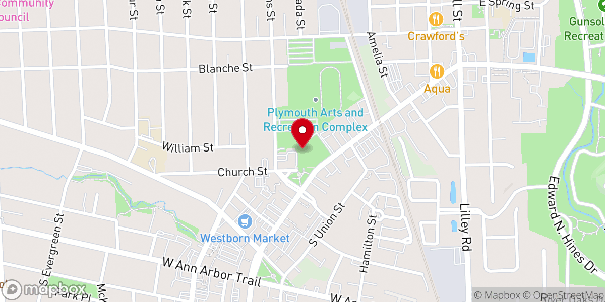 Map showing location of Redeeming Hope Church