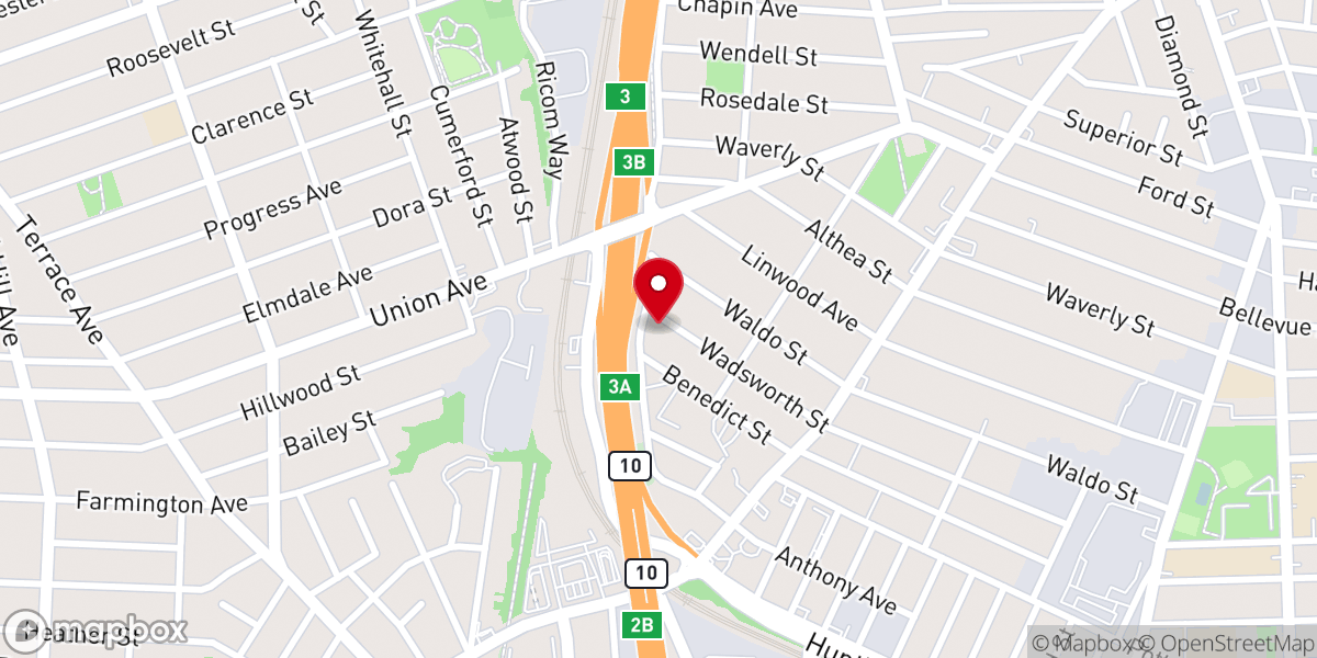 Map showing location of powerlife ministries rhode island