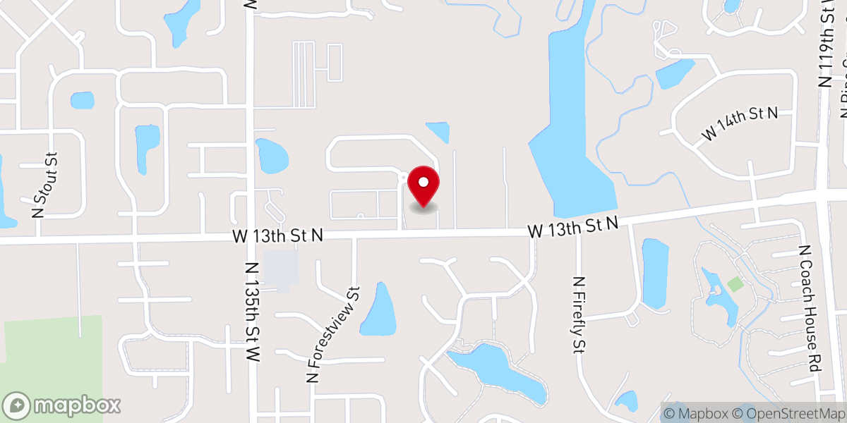 Map showing location of Freedom Family Church Inc