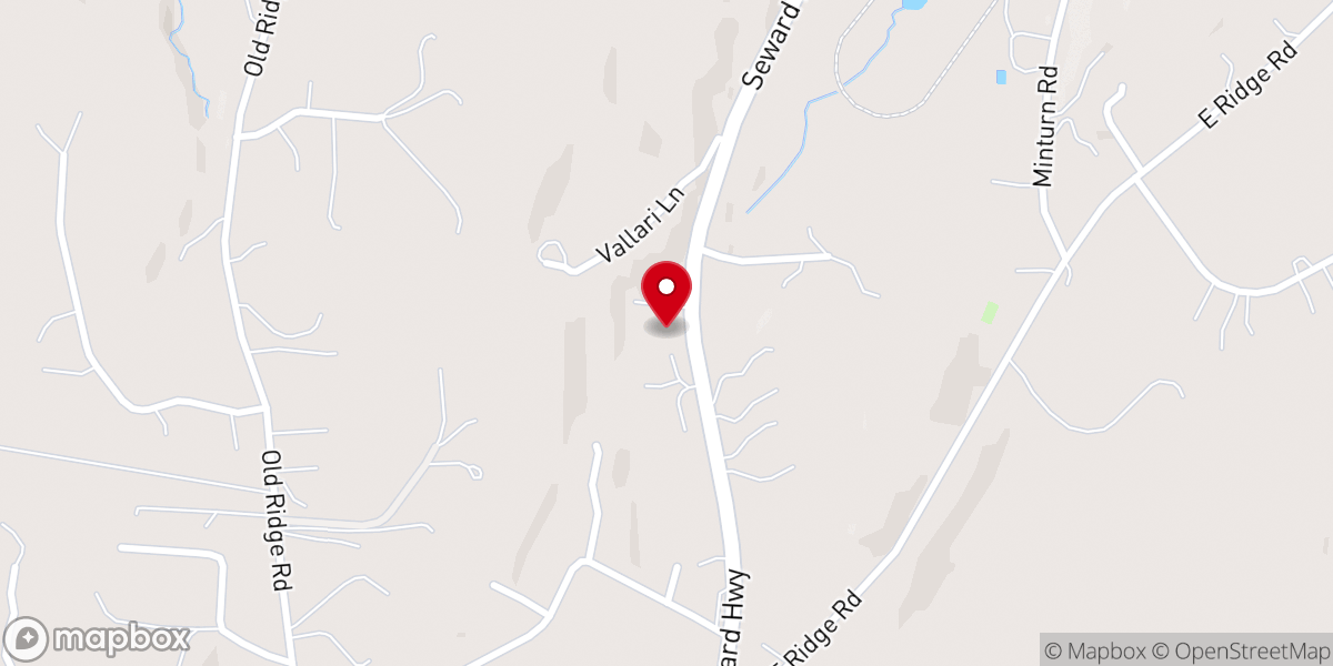 Map showing location of Warwick Valley Church of the Nazarene