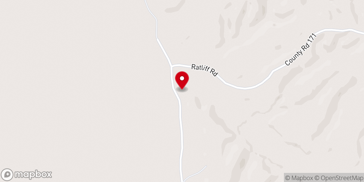 Map showing location of Valley View Church
