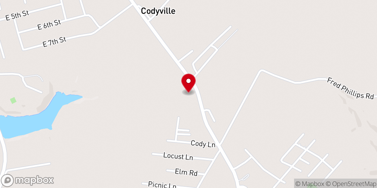 Map showing location of Blackford-Breckinridge Baptist Association