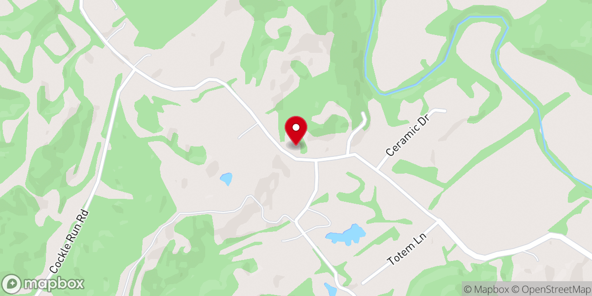 Map showing location of Comet Church