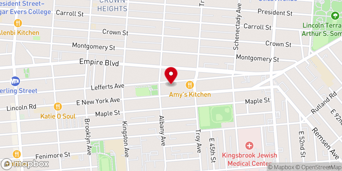 Map showing location of World Peace Center Mount Zion
