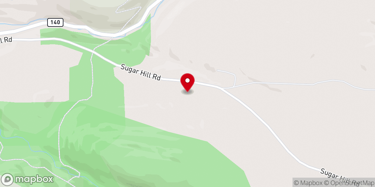Map showing location of Pioneers Outdoor Education Fund