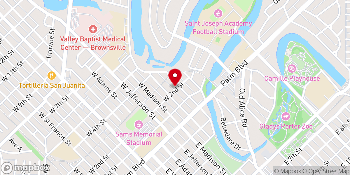 Map showing location of Lighthouse of Holiness Mission Inc