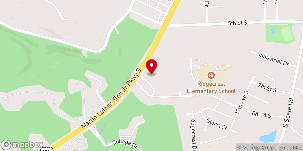Map showing location of Oasis Church International