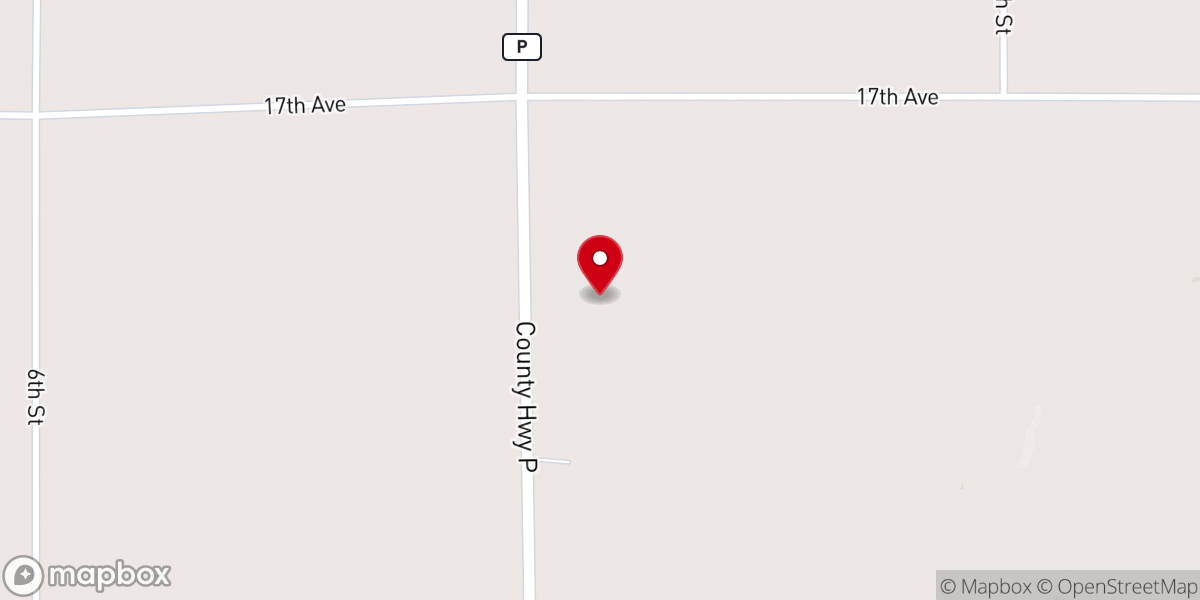 Map showing location of Gospel Mennonite Church