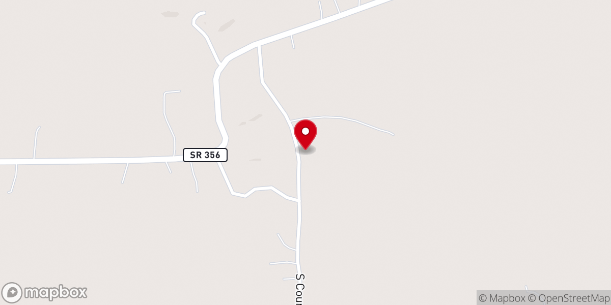 Map showing location of Sharon Hill Church
